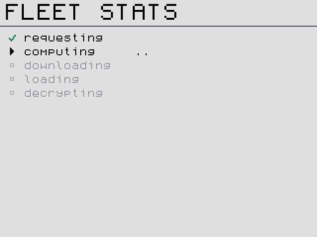 Computing on the platform.