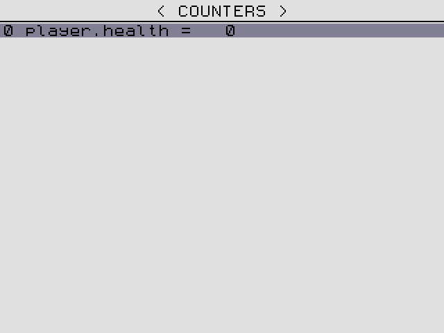 COUNTERS.