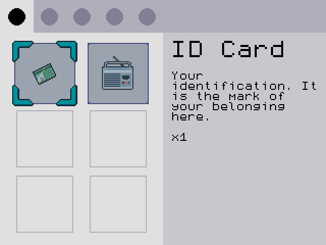 The ID Card and the Radio.