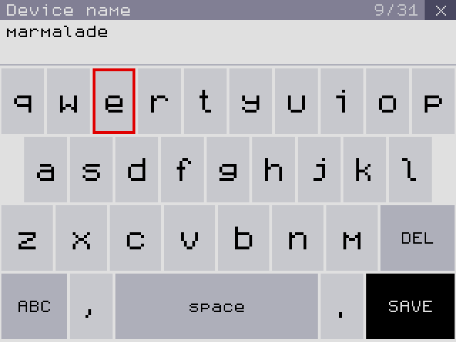 Typing a new one.