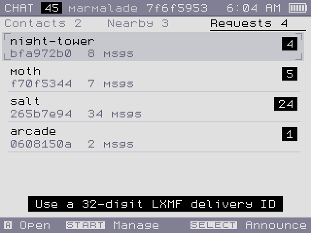 Anything that isn't 32 hex digits is refused.
